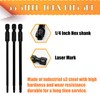 Long Torx Bit Set 100mm, 11pcs Magnetic Screwdriver Bits Set,