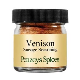 Venison Sausage Seasoning By Penzeys Spices 1.5 oz 1/4 cup jar