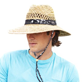 Panama Jack Safari Excursion Hat (Tropical Black, Large)