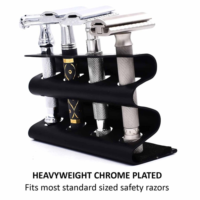 Parker safety razor Stand for Safety Razor Black