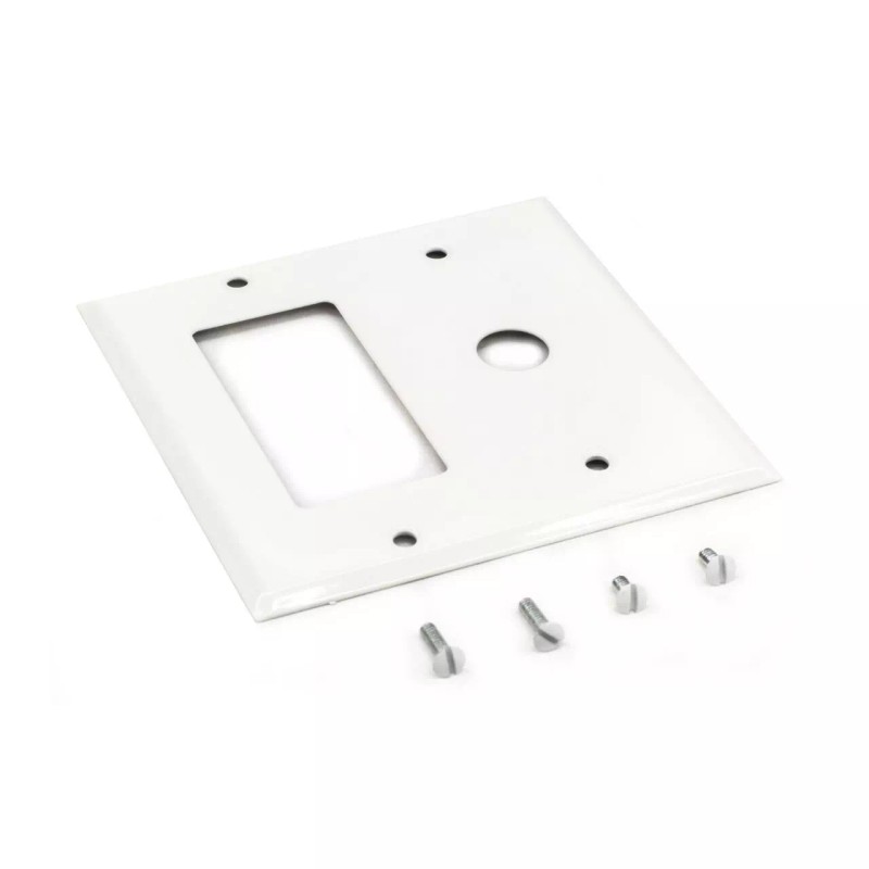 Wall Mounted Fireplace Blower Rheostat Variable Speed Controller w/ Cover