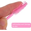 Tbestmax 1000 Varitas de Mascara Desechables Cepillos de Pestañas Spoolies