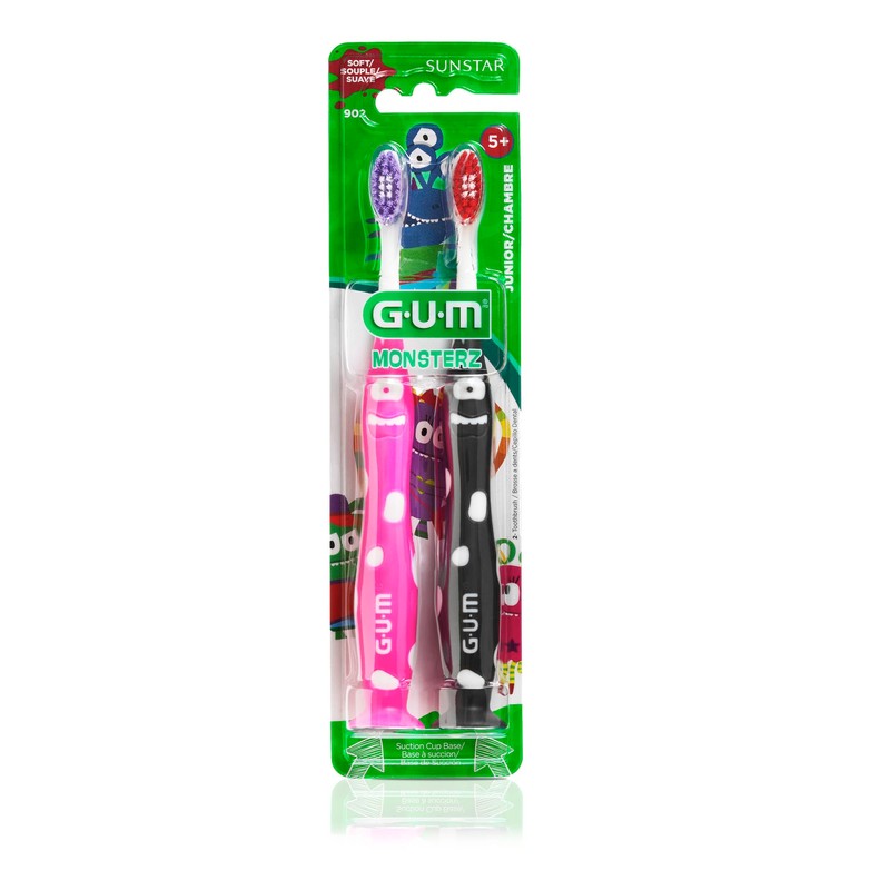 GUM - 10070942001653 Monsterz - cepillo para polvo de dientes