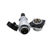 ZBLZGP Weipu WS24 3 Pin Waterproof Power Connector Solar Solder