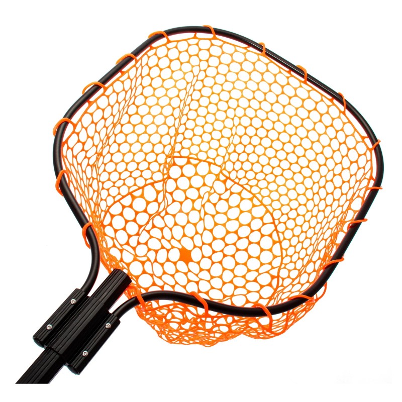 Unbranded Ozark Trail Rubber Mesh Fish Landing Net. High Visibility