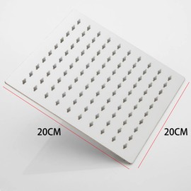 Syiyunran Hand Shower Head Water-Saving Rain Shower Head - Rain Shower Hand Shower Head Saving Shower Head More Water Pressure for Adults Pets Can Be Rotated 360° (Without Hose)