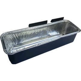 Firsgrill Professional 1 Pack Catch Holder & 12 Pack Grease Liners Disposable Aluminum Foil Drip Pans for Camp Chef Portable Grill (13)
