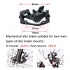 TEMLHMY Bicycle Disc Brake Kit,Mechanical Disc Brake Kit,Including Front and