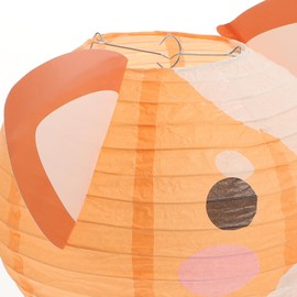 Gadpiparty 5 Pack Animal Paper Lanterns - Jungle & Farm Theme Party Decorations with Panda, Pig, Rabbit, Dog & Cat Designs - Foldable Hanging Decor for Birthday, Nursery, Classroom