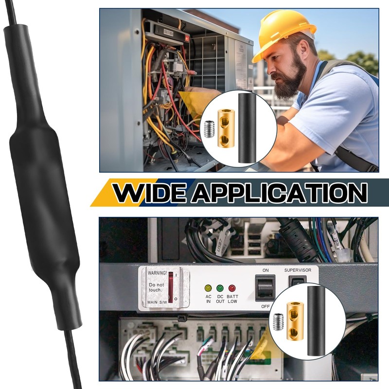Relaxweex 15 Sets Underground Wire Splice Kit Suit for Wire
