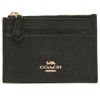 Coach F88250 IMBLK Coin Case, Pass Case, Outlet, Women's, Black