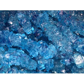 SweetGlob Old Fashioned Rock Candy Crystals on Strings (Blue Raspberry, 1 Pound)