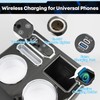 CEMOFE Upgraded Center Console, Wireless Charging Phone Holder & Cup