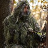 HOT SHOT Men's 3-Piece 3-D Ghillie Suit, Woodland Camo, X-Large/XX-Large
