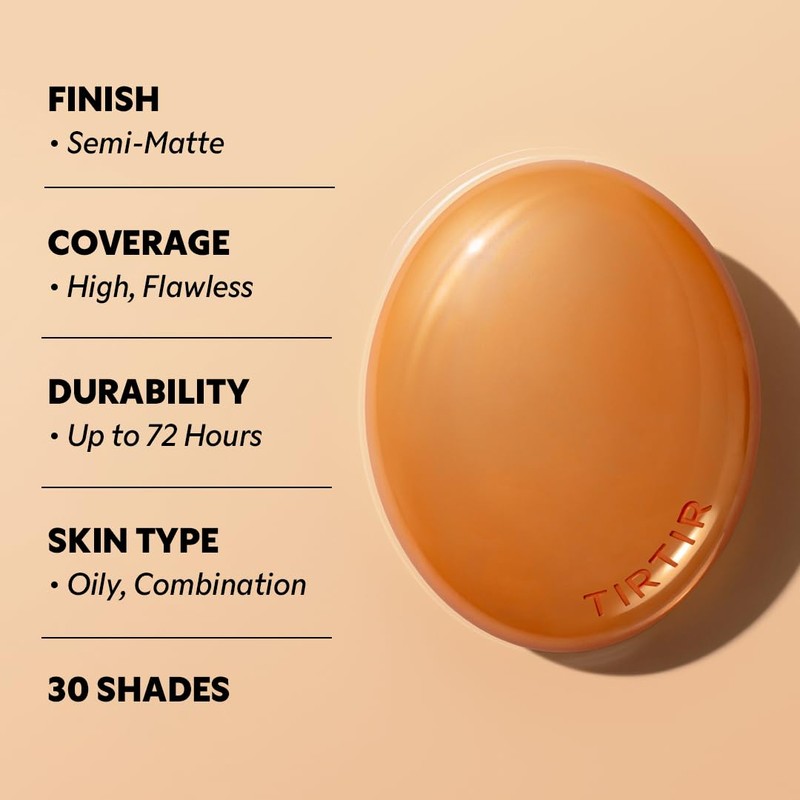 TIRTIR Mask Fit Ai Filter Cushion Foundation | AI-Like Semi-Matte