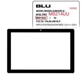 SOINEED for BLU M10L Pro 2022 M0214UU 10.1 inch Touch Screen Glass Digitizer Display Panel