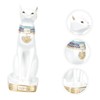 Ciieeo Lifelike Decorative Cat Figurine Small Egypt Cat Model for
