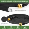 25ft Non-Expanding Garden Hose, Hose Pipe, Ultra-Light & Flexible Water