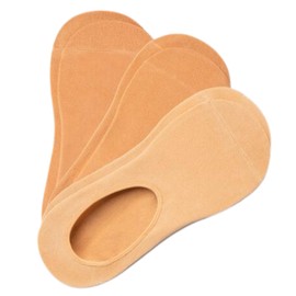 Nude Barre No Show Ankle Socks for Women and Men Non Slip Light Weight Low Cut No Show Socks Hidden Invisible 3 Pair Small (7AM, 8AM, 9AM)