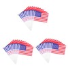 Kisangel Sets American Flags Waving Hand Flags Small American Us