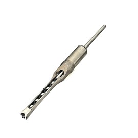 BQKKWIN Square Hole Drill Bit, 1 Pcs Woodworking Mortiser Square Drill Bits, Spiral Drill bits Kits Mortise Press, Wood Drill Set Space Hole Drill (5/16, 8 mm)