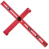 5-in-1 T Square Ruler 24 Inch, Multifunctional Drilling Positioning Ruler