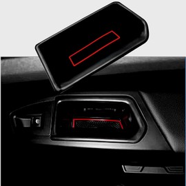 EVTIME Caja de almacenamiento para manija de puerta, accesorios para VW Atlas y Cross Sport 2018 2019 2020 2021 2022 (organizador de mangos)