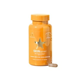 HAIRtamin SKINtamin Píldoras de colágeno vegetariano | Los mejores suplementos de colágeno vegano para mujeres para apoyar la firmeza de la piel y las arrugas | Suplemento para la piel formulado para ayudar a reducir las imperfecciones