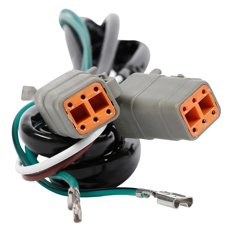 TCMT Lower Fairing Audio Speakers W/Wiring Harness Fit For Harley