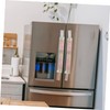 CORHAD Fridge Door Handle Covers Black Protective Covers for Refrigerator