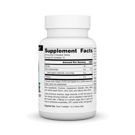 Source Naturals SOURCE NATURALS D-Ribose 1000 Mg Fruit Wafer, 30 Count