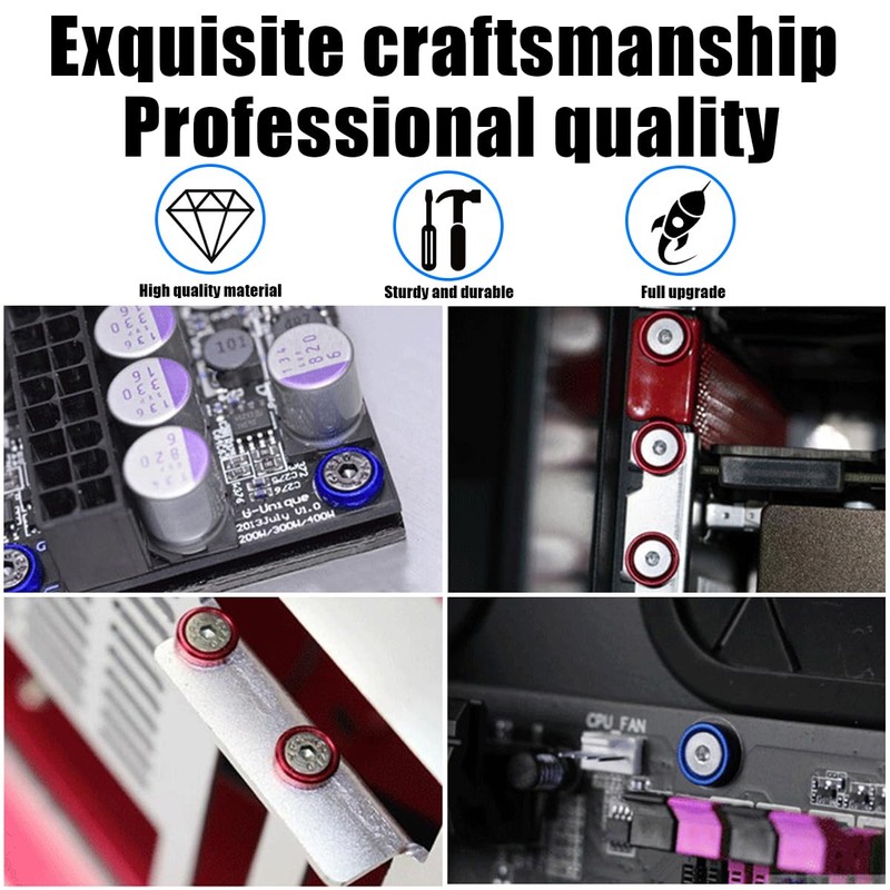 JNNJ 10 x aluminium countersunk washers, beautifying washers for engine