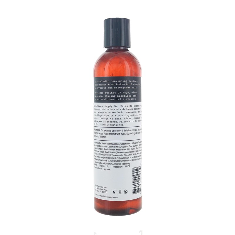 Dr. Yates MD - Hydrating Shampoo, Hydrates Hair and Supports