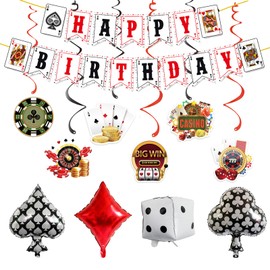 Casino Poker Theme Party Decorations Casino Birthday