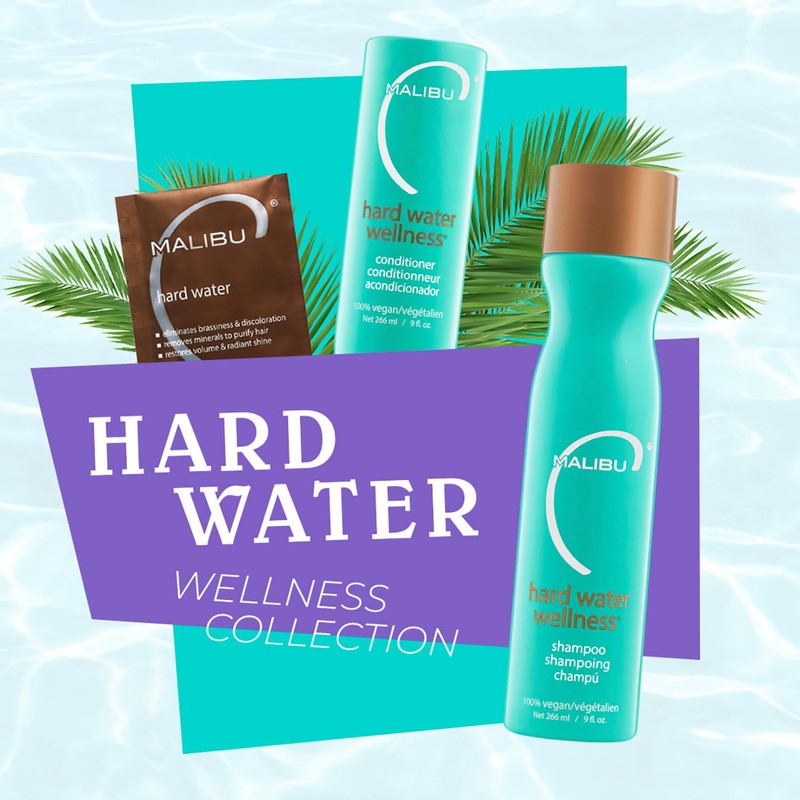 Malibu C Hard Water Wellness Hair Remedy - Removes Hard