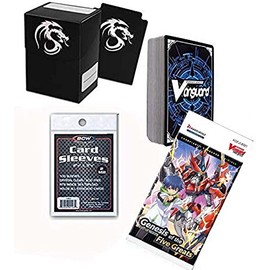Cardfight! Overdress 50 Stoicheia Cards Deck Building Kit Deck Box & Sleeves, Pack