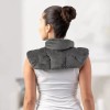 Sharper Image Heated Neck and Shoulder Wrap: Sharper Image Gray