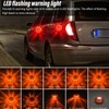 3pcs LED Road Flares Light 9 Modes Waterproof Shock Resistant
