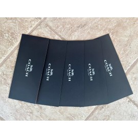 COACH RECEIPT ENVELOPES (5) &/or COACH STICKERS (5):NWOT CHOICE OF SETS - ENVELOPES (ONLY)