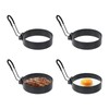 Liroyal Fried Egg Mold (Set of 4) Fried Egg Ring