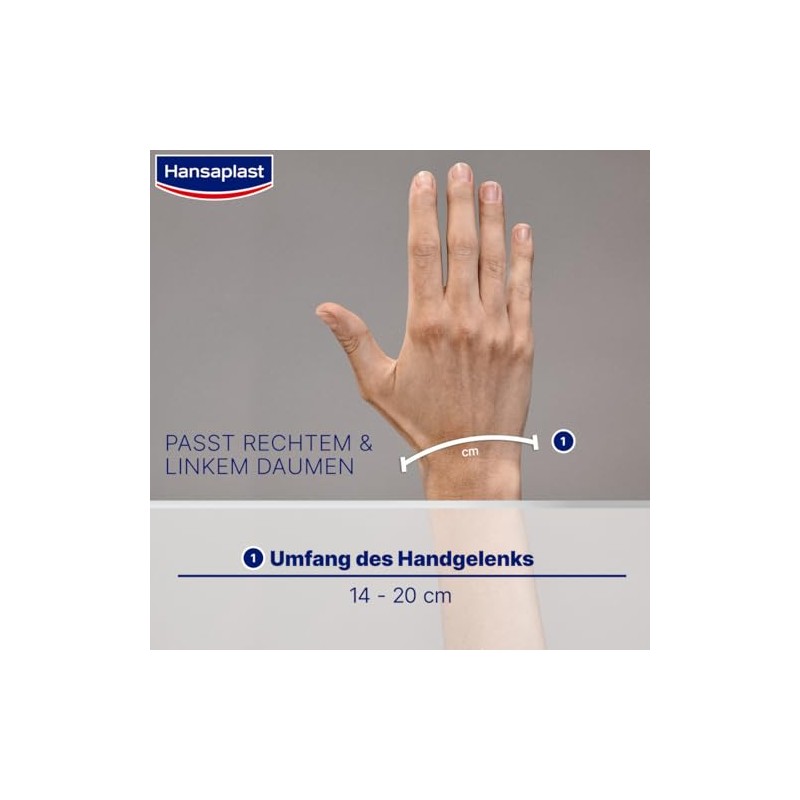 Hansaplast Protective Stabilising Thumb Brace Thumb Splint Supports & Relieves