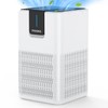 MOOKA Large Home Room Air Purifiers H13 HEPA Air Filter