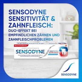Sensodyne Sensitivity & Gum Toothpaste, 75 ml, Toothpaste for Improved Gum Health and Reduction of Pain Sensitivity