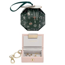 Stackers Nano Jewellery Box Keyring Ball - Blush Pink