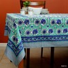 Floral Tablecloth for Rectangle Tables, Cotton Floral Kitchen Dining Table