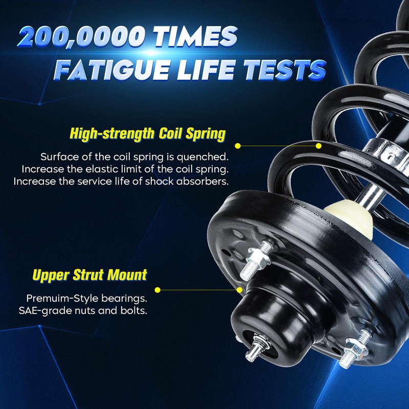 Rear Strut Shock Assembly w/Coil Spring for Ford Expedition/Lincoln Navigator