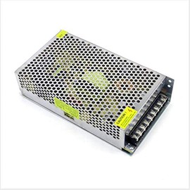 DC 12V 20A Universal Stabilized Switching Power Supply, Power Transformer, Power Supply Driver with LED Light, Overload Over Voltage Short Circuit Protection, for Security Monitoring System