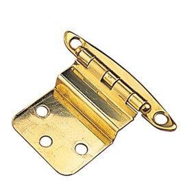 Sea Dog 201915-1 Brass Semi-Concealed Hinge, 3/8" Offset