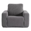 Vianney Cubre Sala Ajustable Niza Gris Elastico Stretch 3 Piezas