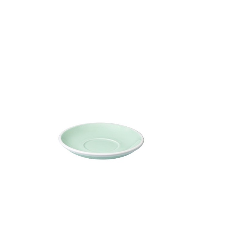LOVERAMICS Egg 15.50cm Café Latte Saucer River Blue